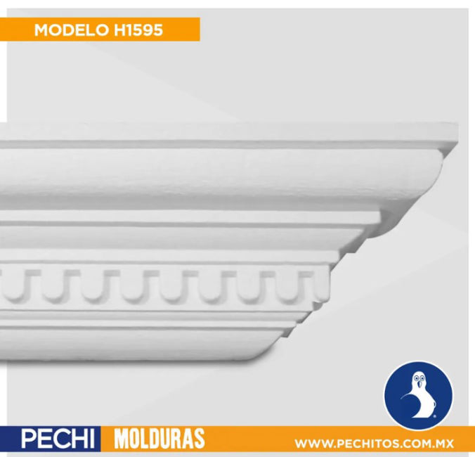 Molduras de unicel para colar H2076