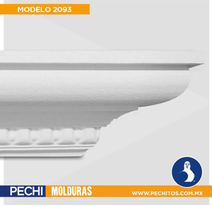 Molduras de unicel decoradas H2093