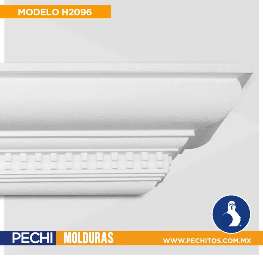 Molduras de unicel decoradas H2096 Legant Pechitos