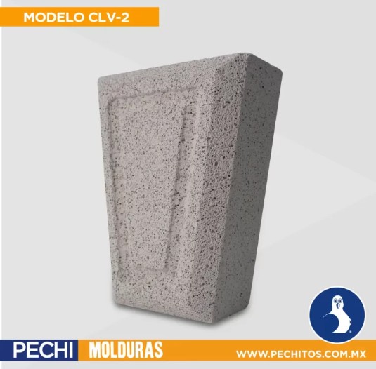 molduras de concreto celular CLV-2 molduras de concreto celular CLV-2