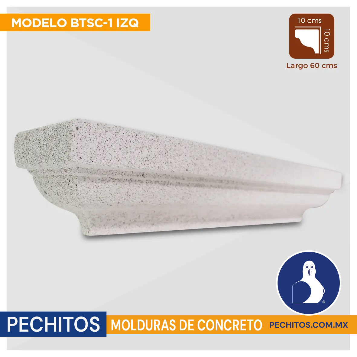 molduras de concreto celular